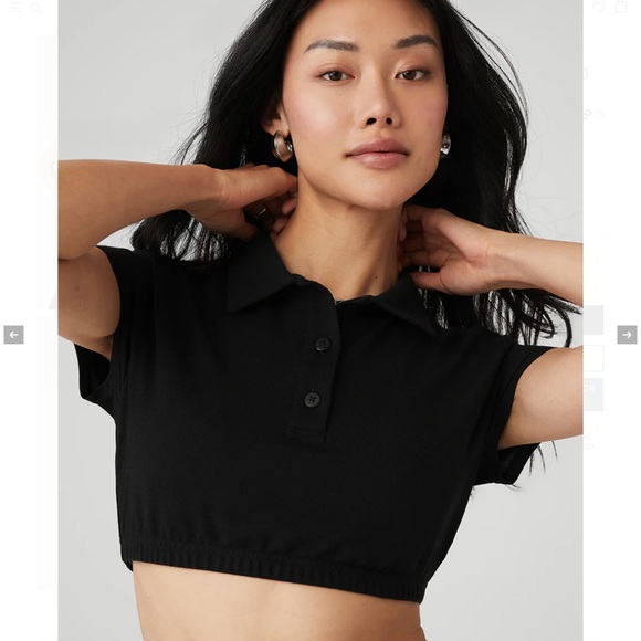 CROPPED PRESTIGE POLO - Picture 2 of 4